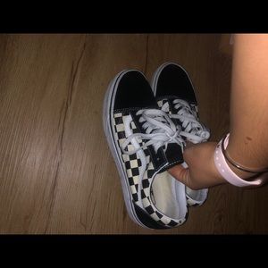 Checkered vans